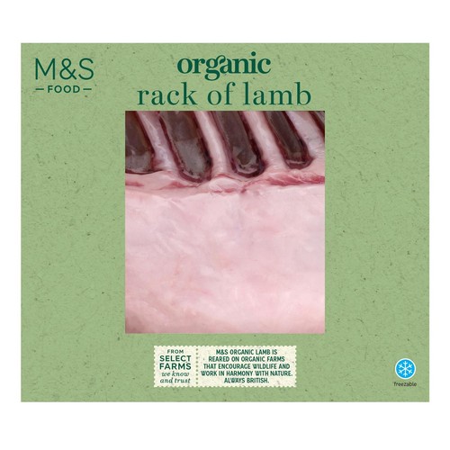 M&S Organic Rack of Lamb