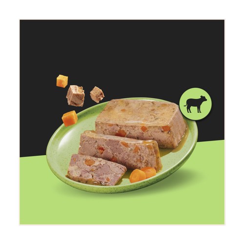 Cesar Garden Terrine Dog Food Tray Mixed in Loaf 