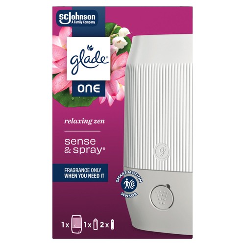 Glade ONE Sense & Spray Holder & Refill Relaxing Zen Air Freshener