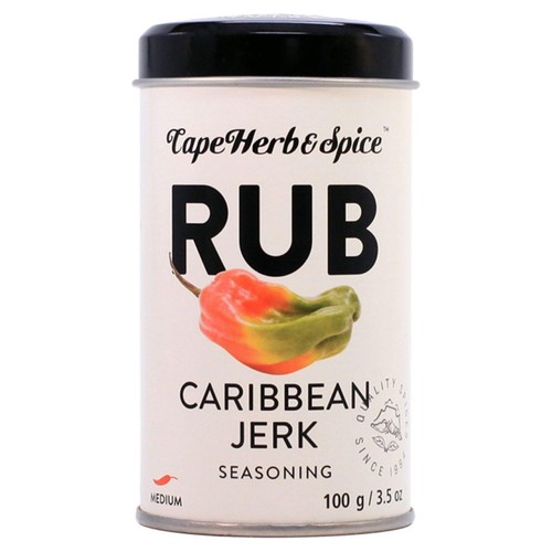 Cape Herb & Spice Caribbean Jerk Seasoning Rub Tin
