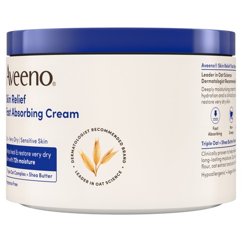 Aveeno Skin Relief Fast Absorbing Cream with Triple Oat Complex