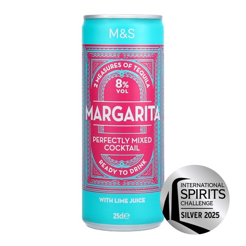 M&S Margarita Cocktail Can