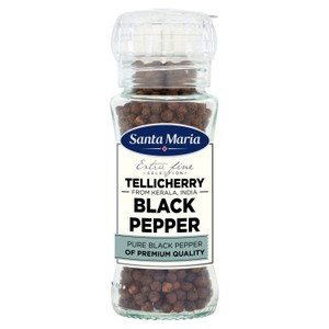 Santa Maria Tellicherry Black Pepper Grinder