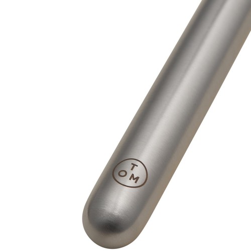 M&S X Tom Kerridge Stainless Steel Solid Spoon, Silver