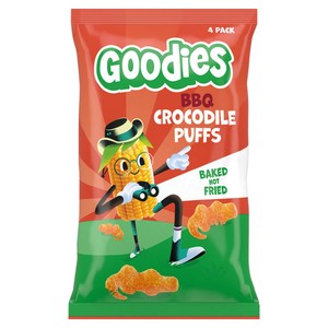 Goodies Kids Snack Dinosaur Puffs Cheese & Onion Multipack