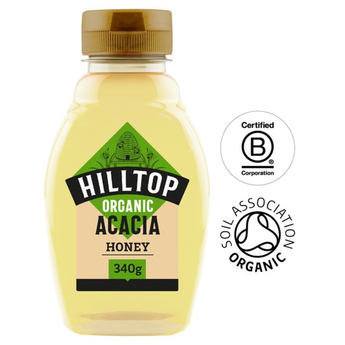 Hilltop Honey Organic Acacia Squeezy