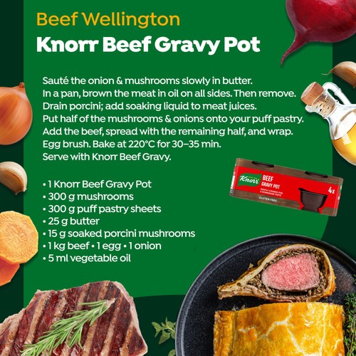 Knorr 4 Beef Gravy Pots