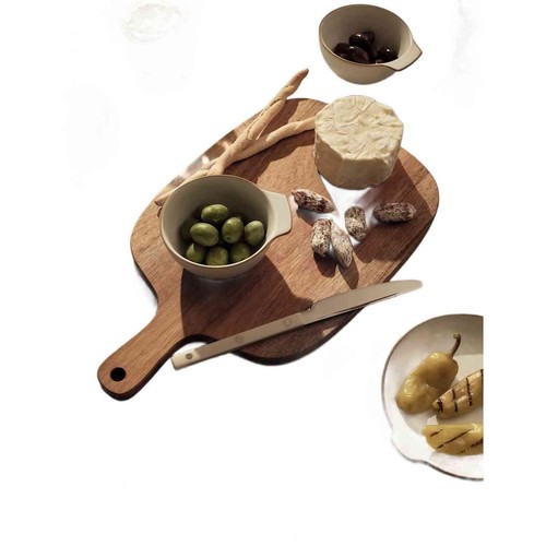 M&S Picky Bits Wooden Rectangular Serving Board 'One Size Natural