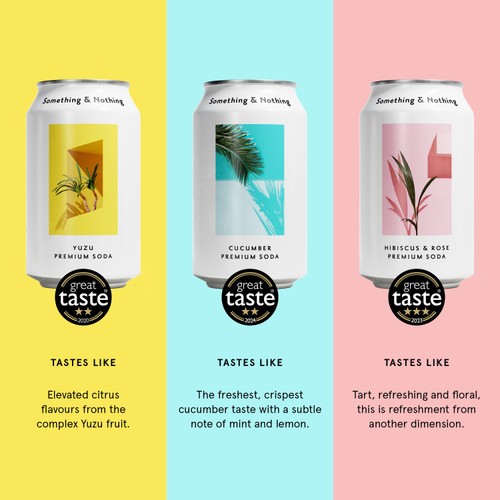 Something & Nothing Mixed Pack Premium Soda