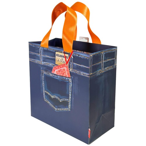 Denim Medium Gift Bag