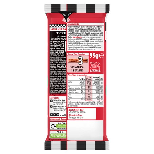 Kit Kat Hazelnut Sharing Block