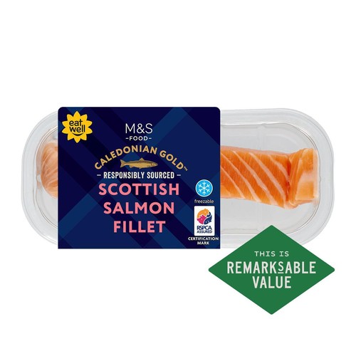 M&S Scottish Single Salmon Fillet