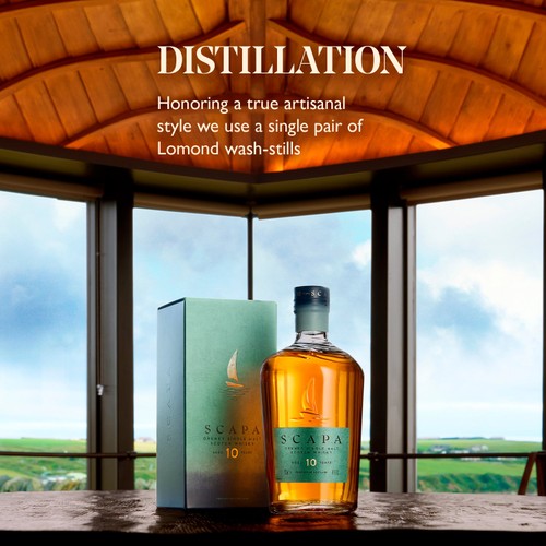 Scapa 10 Year Old Orkney Single Malt Scotch Whisky