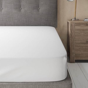 M&S Comfortably Cool Tencel Rich Fitted Sheet, King, Cream
