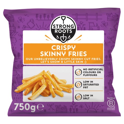 Strong Roots Crispy Skinny Fries