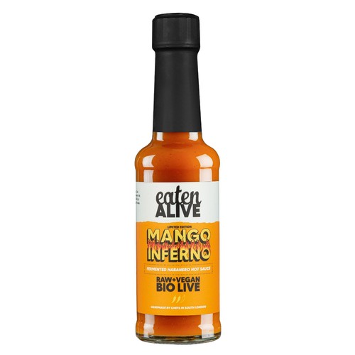 Eaten Alive Mango Inferno Fermented Hot Sauce