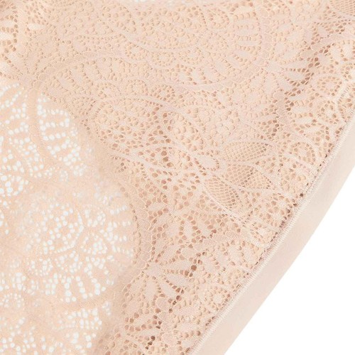M&S Womens Body Soft Lace Bikini Knickers, 14, Opaline