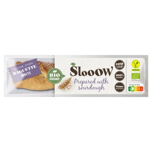 SlooOW Stone Oven Bake at Home Baguette White