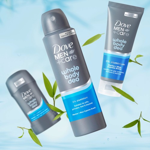 Dove Men+ 48h Whole Body Stick Marine & Blue Cypress