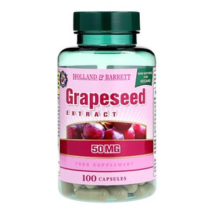 Holland & Barrett Grapeseed Extract 50mg Vegan Capsules