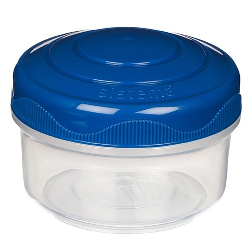 Sistema Mini Bites Snack Containers Seal-Tight Stackable 3 Pack