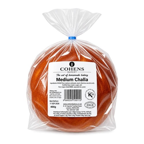 Cohens Bakery Challa