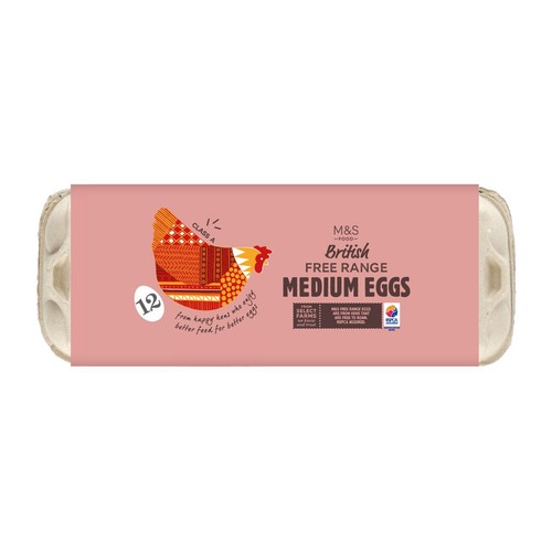 M&S Free Range Medium Eggs