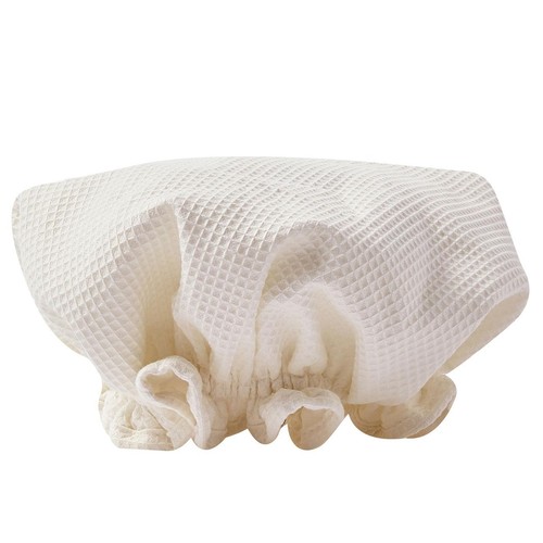 M&S Organic Cotton Shower Cap, White