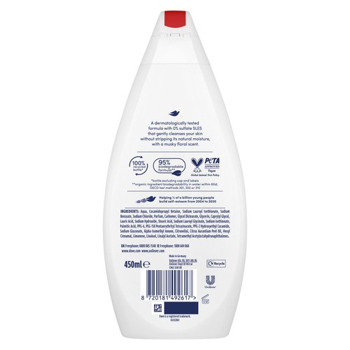 Dove Velvet Glow Body Wash Shower Gel