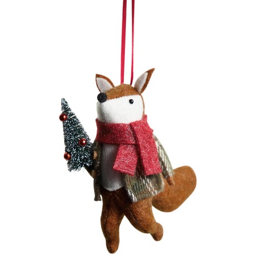 M&S Felt Fox, Orange Mix