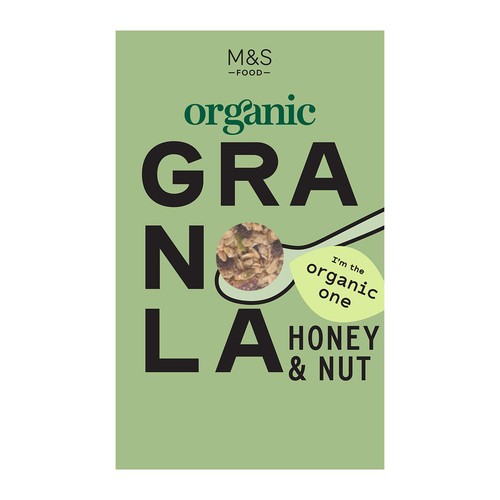 M&S Organic Honey & Nut Granola