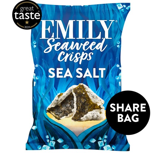 Emily Seaweed Crisps Sea Salt