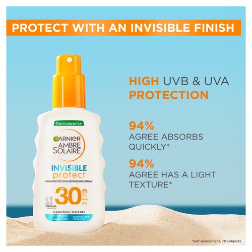 Ambre Solaire INVISIBLE PROTECT Spray SPF30