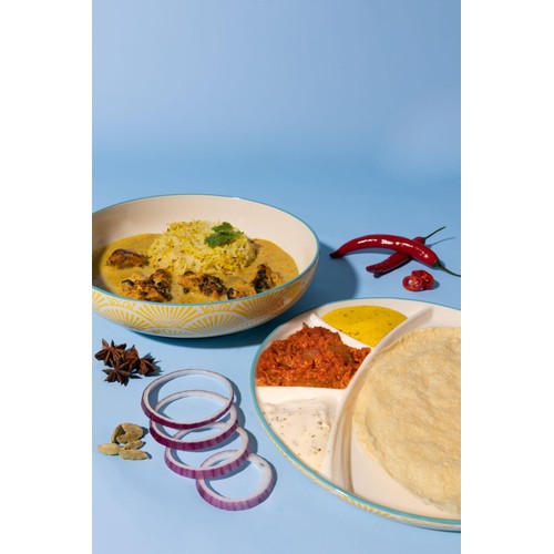 Typhoon World Foods Multi-Cuisine Bowl and Divider Plate