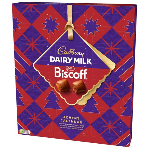 Cadbury Dairy Milk & Biscoff Advent Calendar