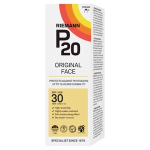 P20 Sensitive SPF 50+ Sun Cream