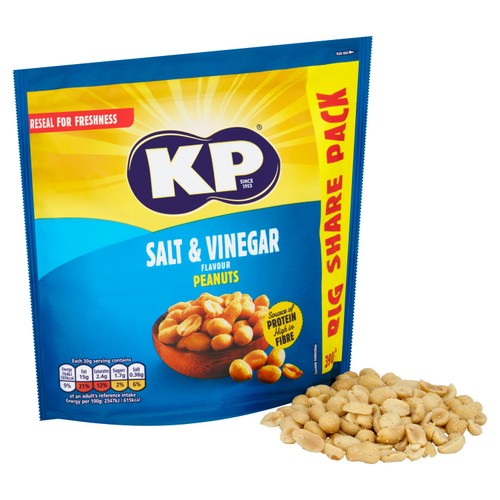 KP Nuts Salt & Vinegar Peanuts