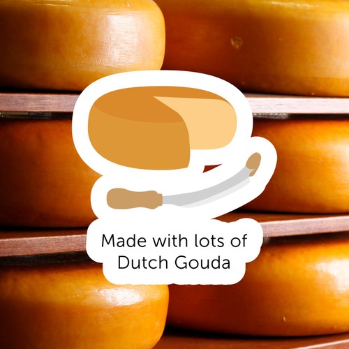 Buiteman Gouda Cheese Biscuit Crumbles 