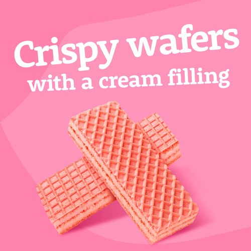 McVitie's Tasties Pink Wafer Biscuits