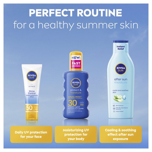 NIVEA SUN Protect & Moisture SPF 30 Sun Lotion Spray
