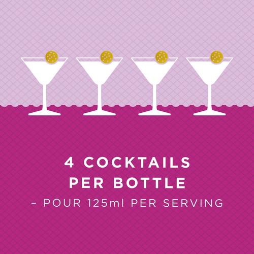 Tails Cocktails 42 Below Vodka Passionfruit Martini Premixed Cocktail