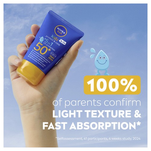 NIVEA SUN Kids Protect & Care SPF 50+ Sun Cream Pocket Size
