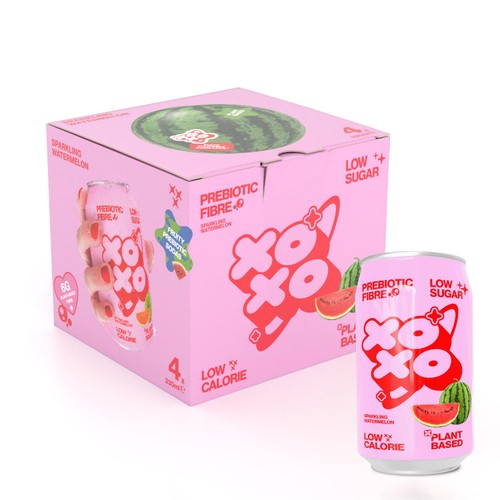 XOXO Sparkling Watermelon