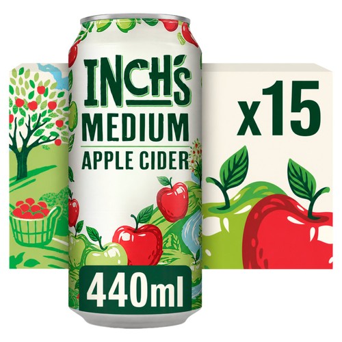 Inch's Medium Apple Cider Can
