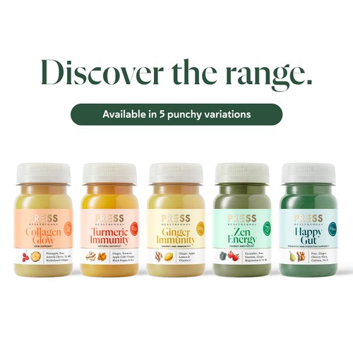 PRESS Healthfoods Ginger Immunity Shot
