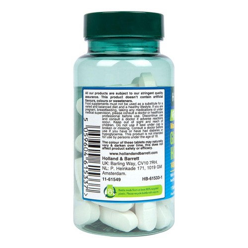 Holland & Barrett Max Strength Vegan Glucosamine HCI 1400mg Tablets
