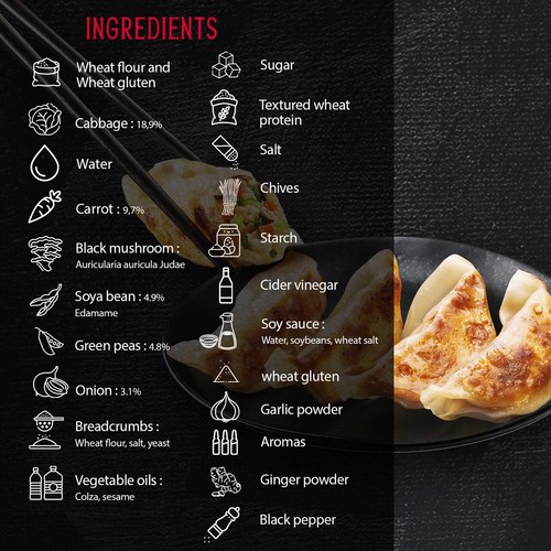 Ajinomoto vegetable gyoza 