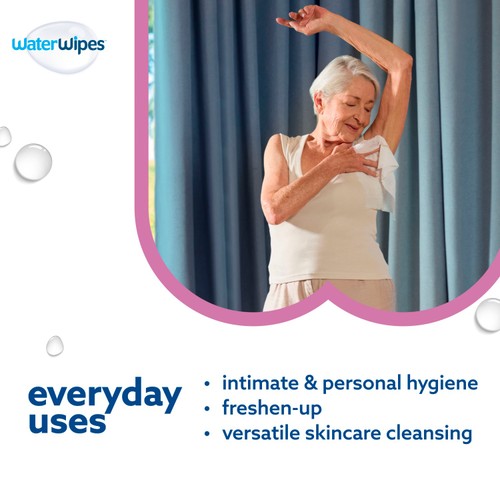 WaterWipes Adult Care Sensitive Wipes