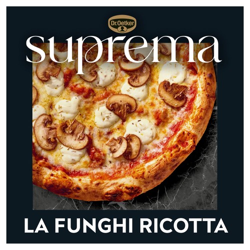 Dr. Oetker Suprema Funghi Ricotta Mushroom Sourdough Pizza