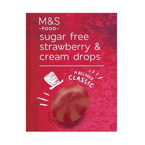 M&S Sugar Free Strawberry & Cream Drops